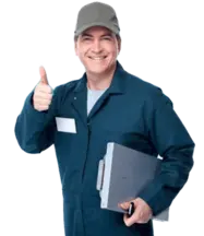 Hombre con pulgar arriba